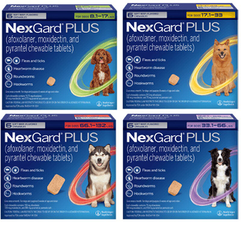 Nexgard® PLUS Chews for Dogs image number NaN