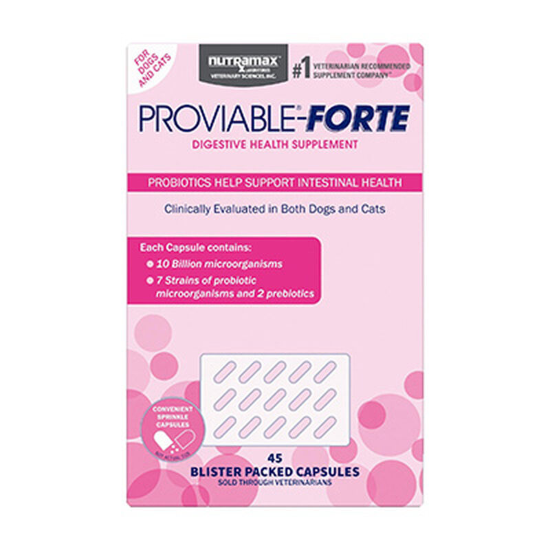 Proviable&reg;-Forte Sprinkle Capsules for Cats & Dogs image number NaN
