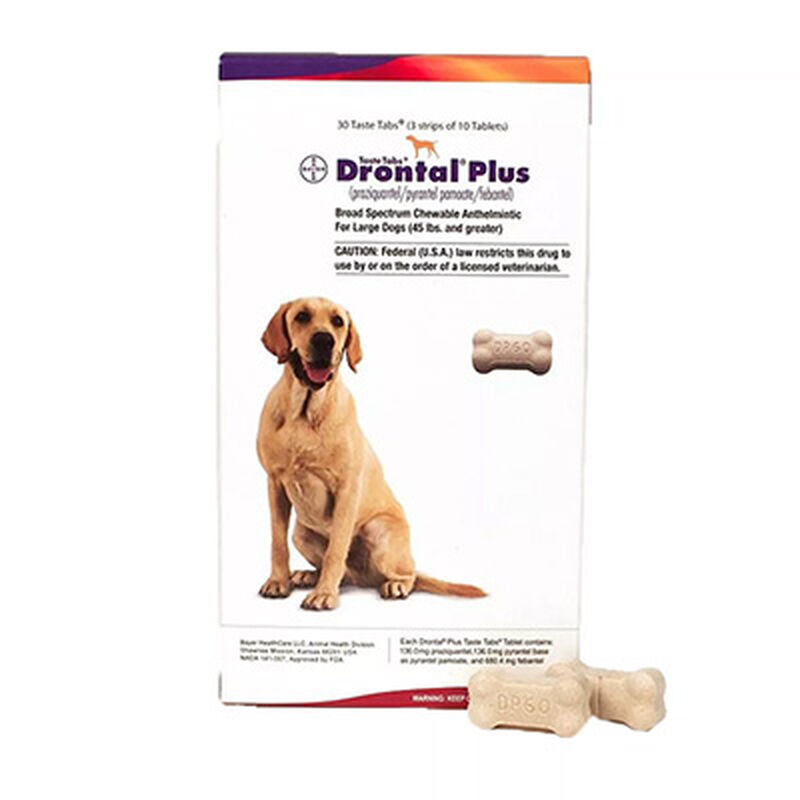 Drontal&reg; Plus Canine Tablets image number NaN