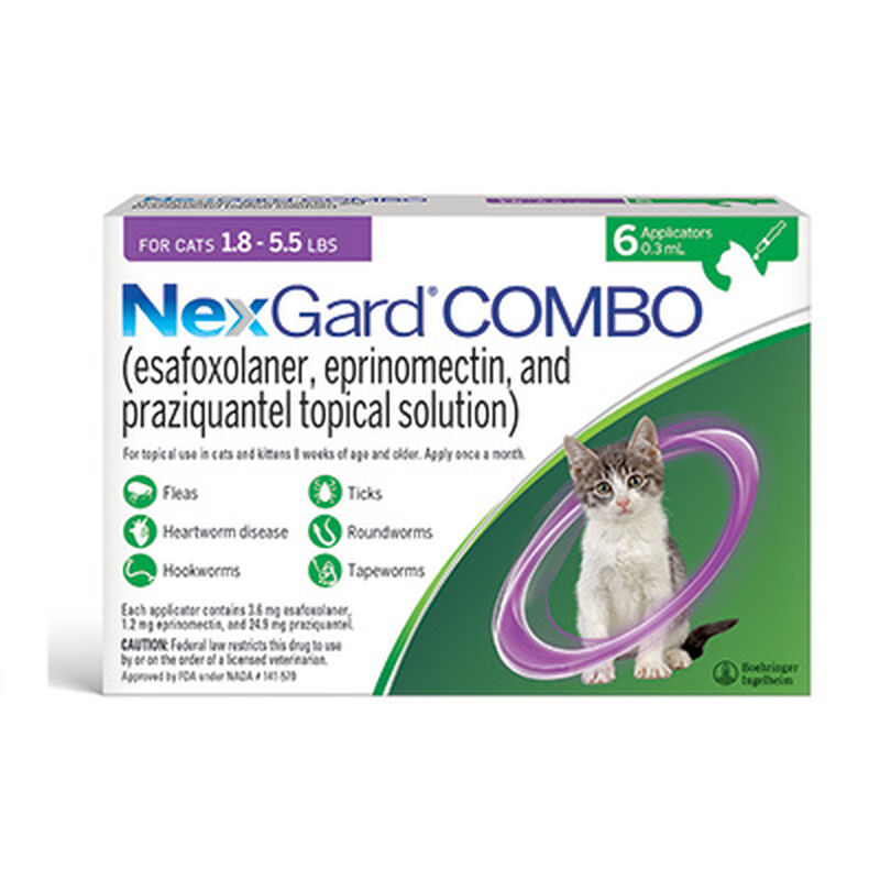 NexGard&reg; Combo for Cats image number NaN